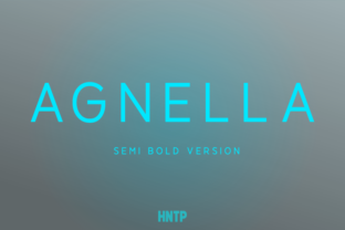 Agnella Semi-Bold: A Versatile Typeface for Creative Makers