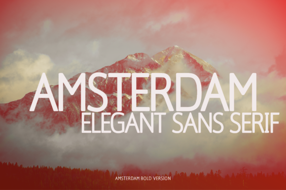 Amsterdam Bold: A Premium Sans Serif Typeface for Editorial Design