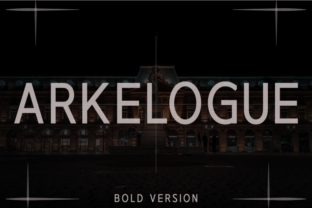 Arkelogue Bold: A Modern Typeface for Publishing