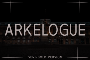 Arkelogue Semi-Bold: A Clean Font for a Strong Brand