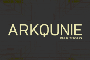 Arkqunie Bold: A Versatile Typeface for Editorial Design