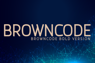 Browncode Bold: A Modern Sans Serif Font for Strong Branding