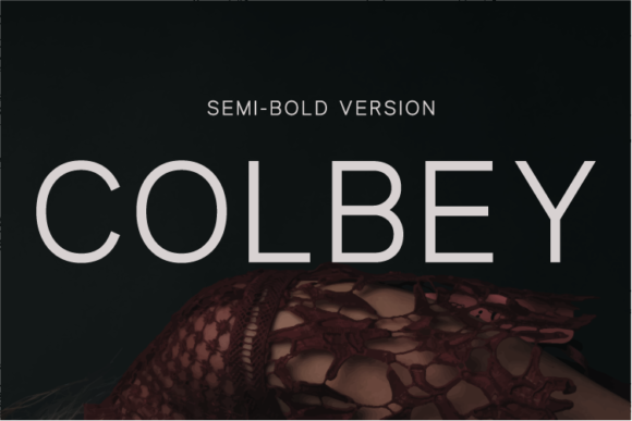 Colbey Semi-Bold: A Modern Typeface for Digital Branding