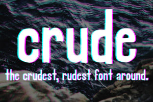 Crude Font Review: A Bold, Handcrafted Typeface for Creative Branding
