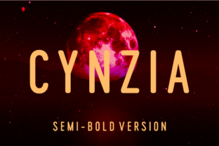 Cynzia Semi-Bold: A Modern Typeface for Digital Design