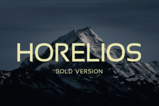 Horelios Bold: A Typeface That Elevates Your Brand