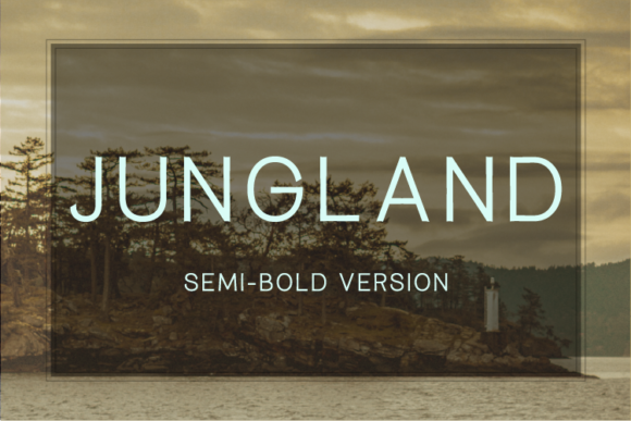 Jungland Semi-Bold: A Polished Typeface for Small Business Branding