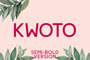 Kwoto Semi-Bold: A Typeface That Elevates Digital Design