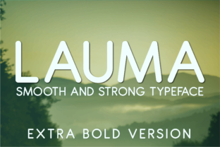 Lauma Extra Bold: A Typeface That Commands Attention