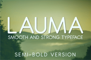 Lauma Semi-Bold: A Modern Typeface for Editorial Elegance