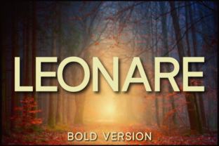 Leonare Bold: A Simple Font That Elevates Your Brand