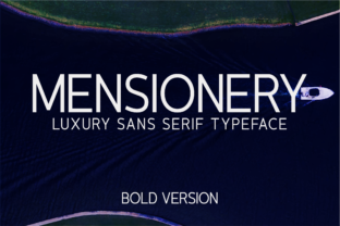 Mensionery Bold: A Premium Sans Serif Typeface for Small Business Branding
