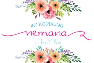 Nemana: A Playful Decorative Typeface for Editorial Design