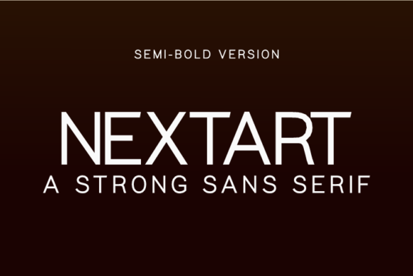 Nextart Semi-Bold: A Typeface That Elevates Your Campaign