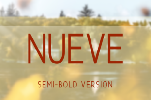 Nueve Semi-Bold: A Typeface That Elevates Digital Branding