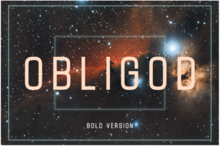 Obligod Bold – A Modern Sans Serif Typeface for Digital Design