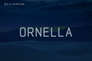 Ornella Bold: A Modern Sans Serif Font for Editorial Design