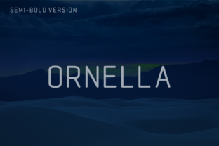 Ornella Semi-Bold: A Modern Font for Creative Makers
