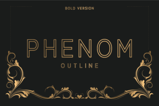 Phenom Outline Bold: A Modern Typeface for Memorable Campaigns
