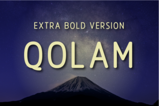 Qolam Extra Bold: A Typeface That Elevates Your Brand