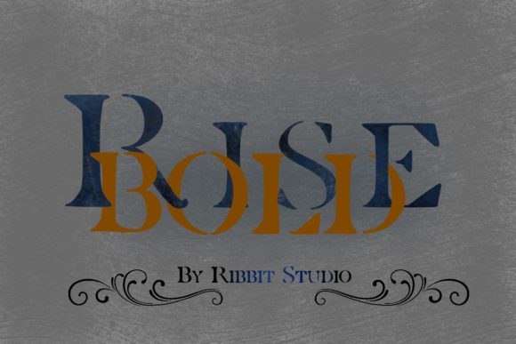 Rise Bold: A Serene Serif Font for Editorial Elegance