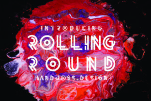 Roling Round: A Contemporary Sans Serif Font for Editorial Design