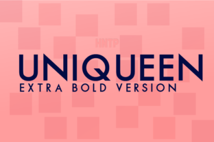 Uniqueen Extra Bold: A Typeface That Commands Attention in Editorial Design