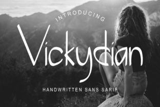 Vickydian Font: A Bold Spark for Modern Branding