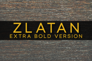 Zlatan Extra Bold: A Font That Elevates Your Web Design